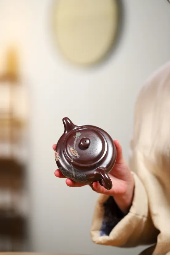 Yixing Zisha Teapot | Antique Clay Teapot | Yang Junbao Artisan Craft 6