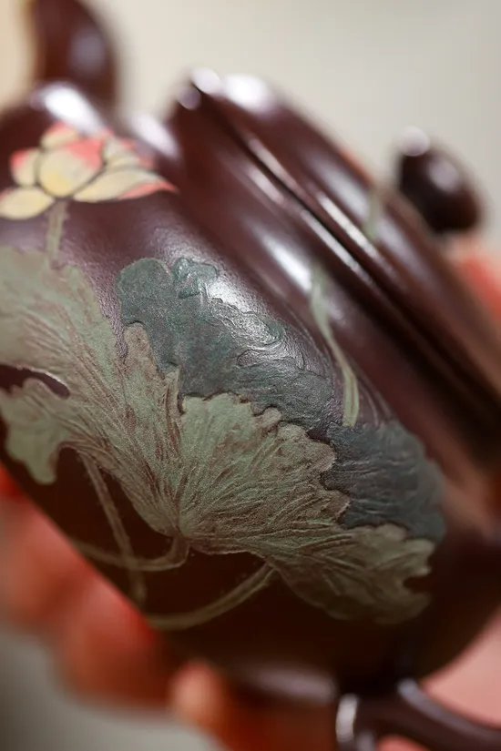 Yixing Zisha Teapot | Antique Clay Teapot | Yang Junbao Artisan Craft 8