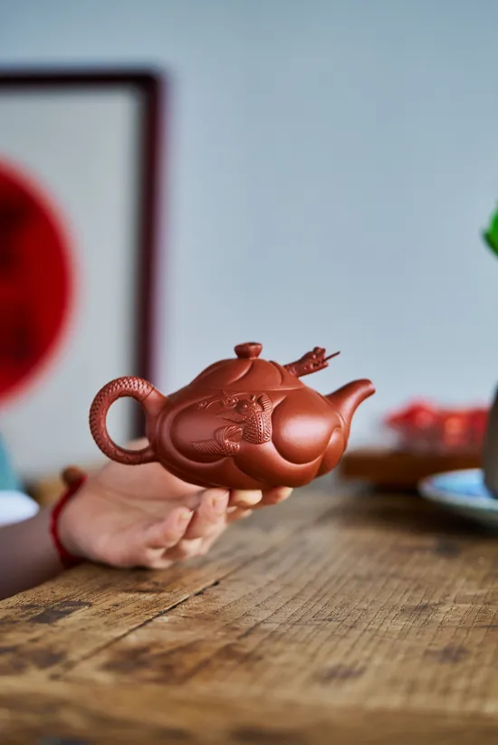 Zisha Teapots: Fish Turning into Dragon | Master Chen Weiming 5