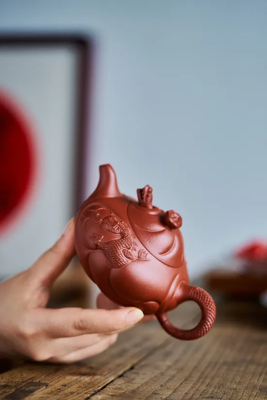 Zisha Teapots: Fish Turning into Dragon | Master Chen Weiming 6