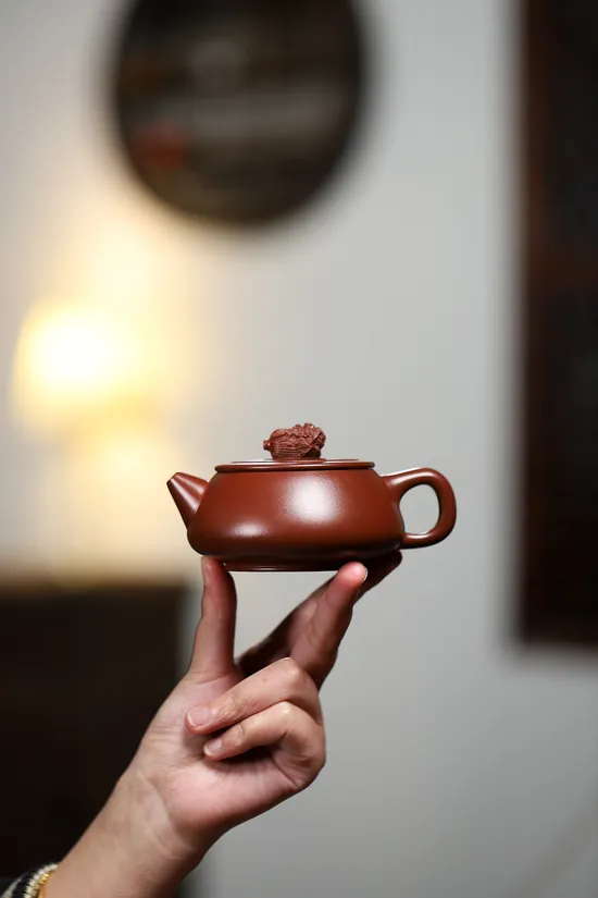 Yixing Zisha Teapot - Fortune Clay Pot by Master Yang Junbao 5