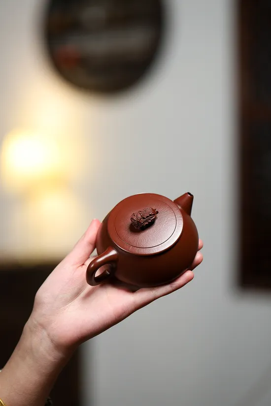 Yixing Zisha Teapot - Fortune Clay Pot by Master Yang Junbao 6