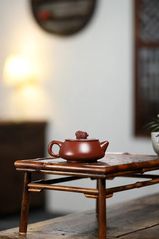 Yixing Zisha Teapot - Fortune Clay Pot by Master Yang Junbao 7