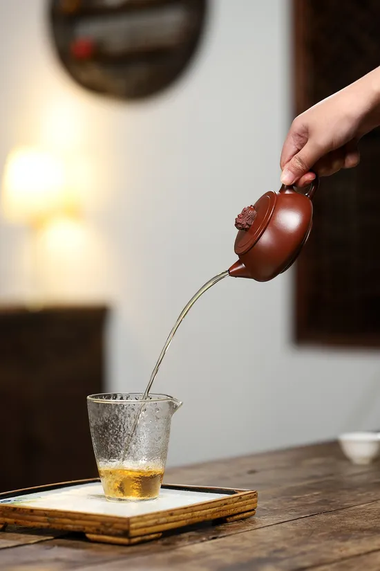 Yixing Zisha Teapot - Fortune Clay Pot by Master Yang Junbao 8