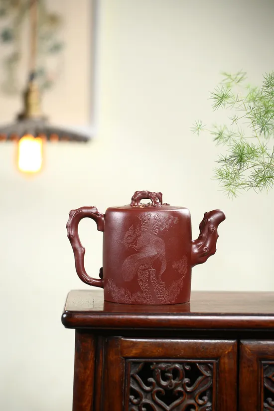 Zisha Teapots: Squirrel and Vine Trunk | 3900 CNY 5