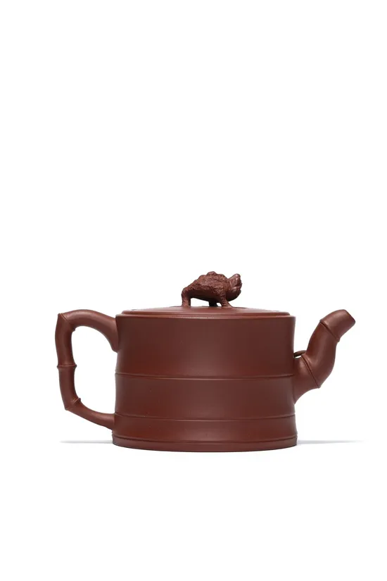 Zisha Teapots: Bamboo Node Golden Toad | 3300 CNY 4