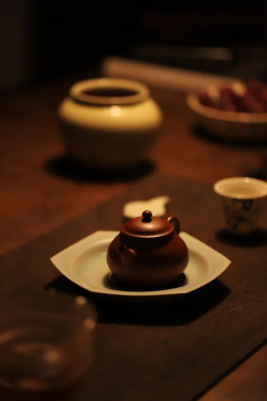 Yixing Clay Teapot | Ancient Pan Zhuni Teapot 140cc 1