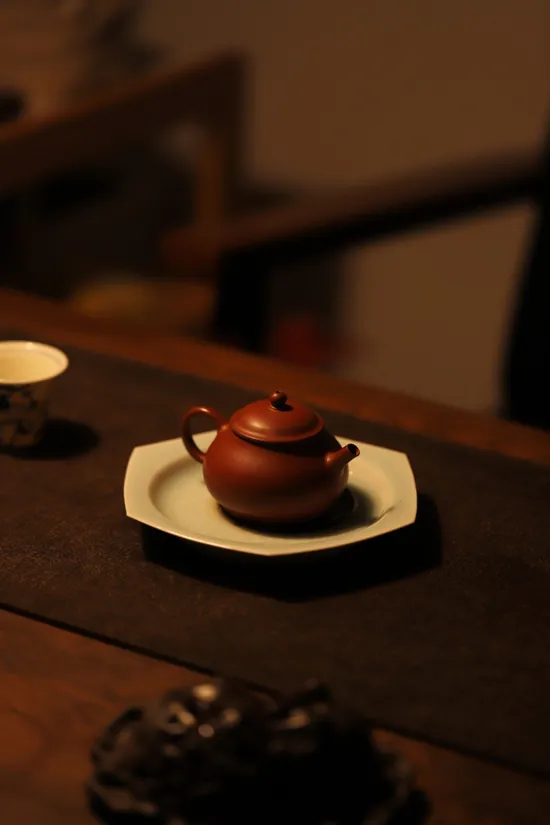 Yixing Clay Teapot | Ancient Pan Zhuni Teapot 140cc 2
