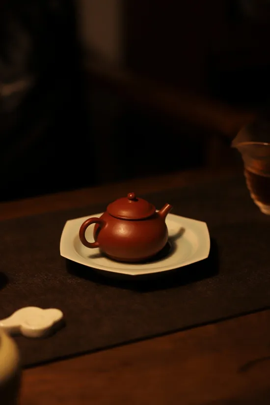 Yixing Clay Teapot | Ancient Pan Zhuni Teapot 140cc 4
