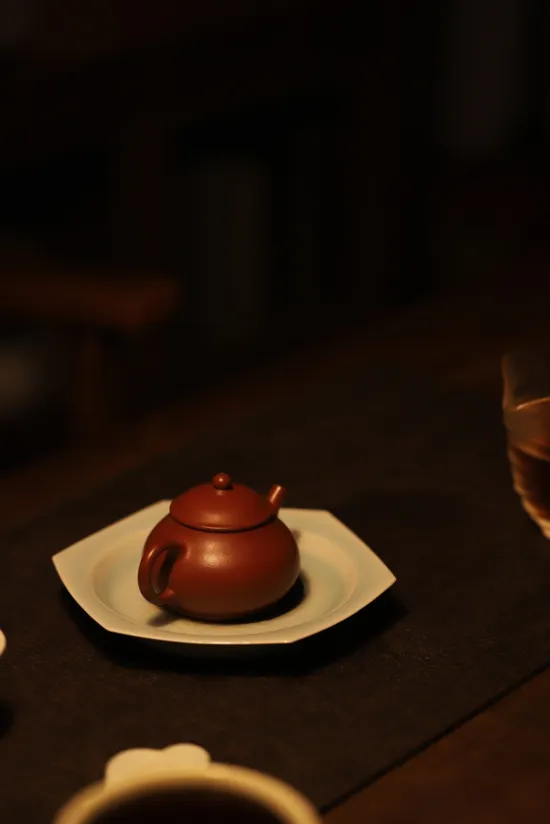 Yixing Clay Teapot | Ancient Pan Zhuni Teapot 140cc 6
