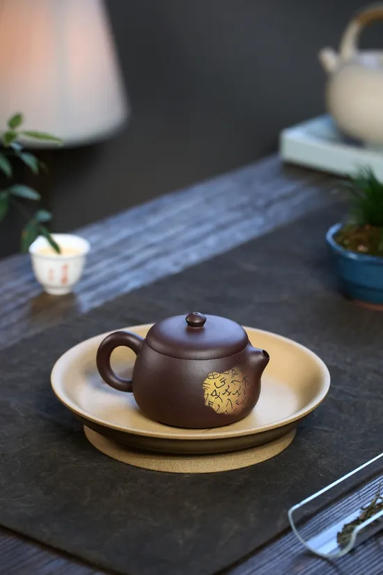 Zisha Teapots: Da Kou Xi Shi | original mine old purple clay 4