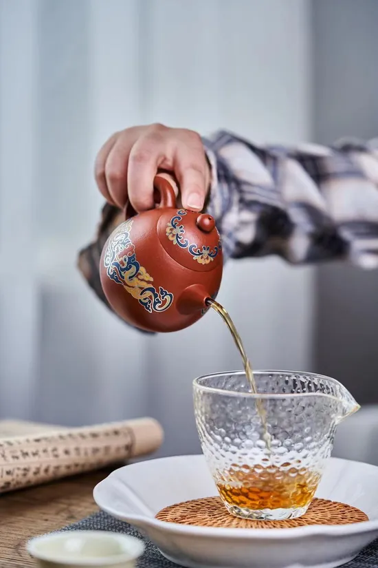 Premium Yixing Clay Teapot | Handcrafted Dragon Egg Design 6