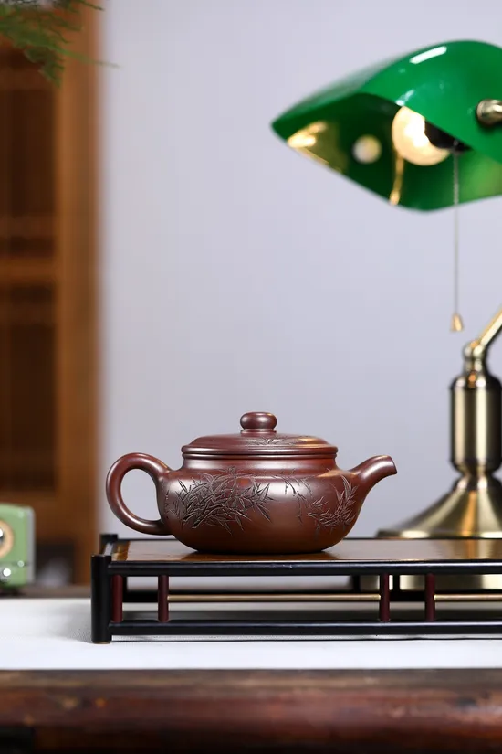 Yixing Zisha Teapot | Handcrafted Wood-Fired Kiln Ceramic Artistry 4