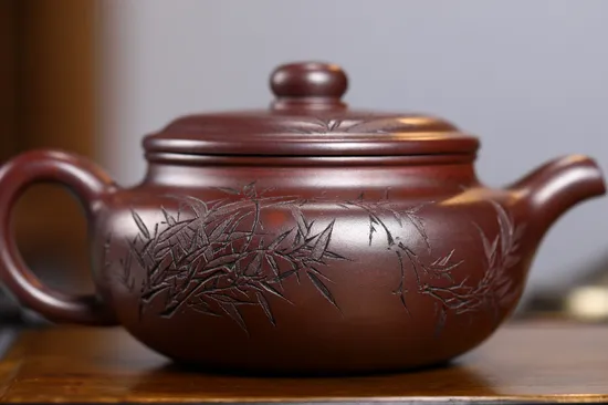 Yixing Zisha Teapot | Handcrafted Wood-Fired Kiln Ceramic Artistry 5