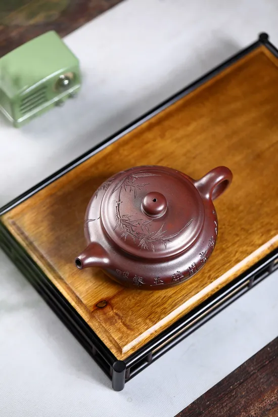 Yixing Zisha Teapot | Handcrafted Wood-Fired Kiln Ceramic Artistry 7