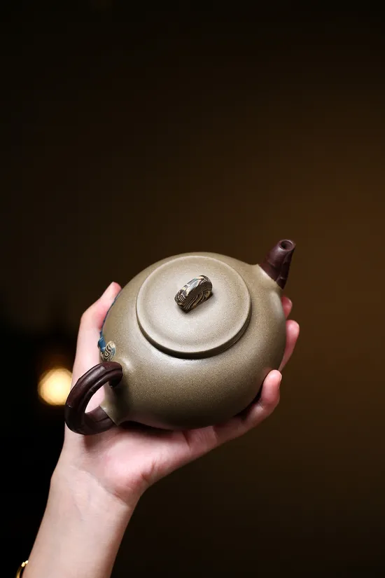 Handmade Yixing Zisha Teapot - Premium Clay Artisan Craft 5