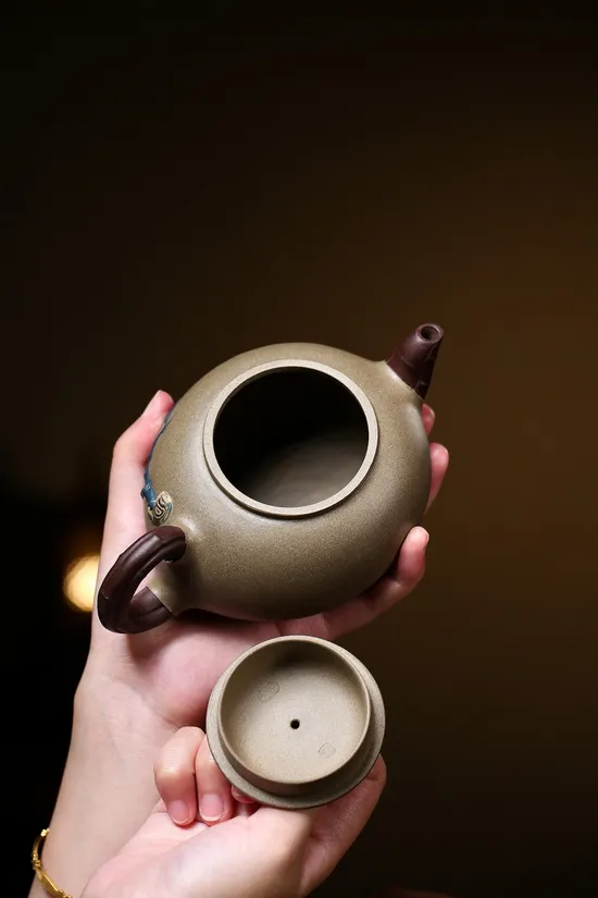 Handmade Yixing Zisha Teapot - Premium Clay Artisan Craft 6