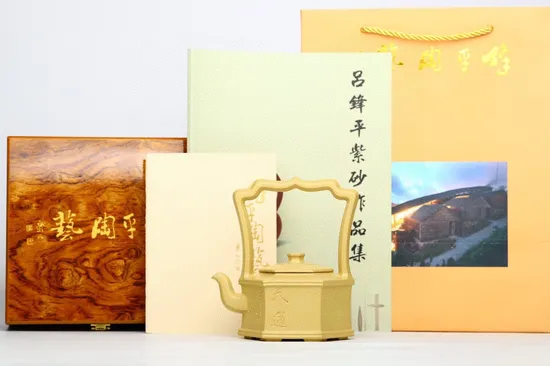 Yixing Zisha Teapot | Handcrafted Collectible Clay Art Pottery 1