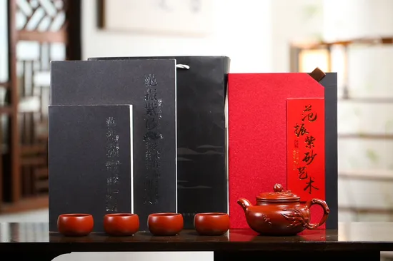 Zisha Teapots: Da Hong Pao clay | magnolia flower patterns 3