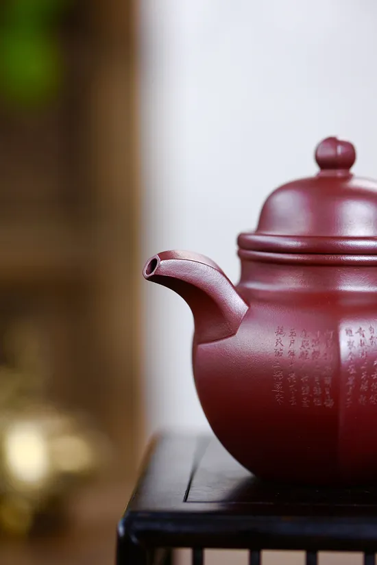 Premium Yixing Teapot | Handcrafted Zisha Clay Collector's Piece 1