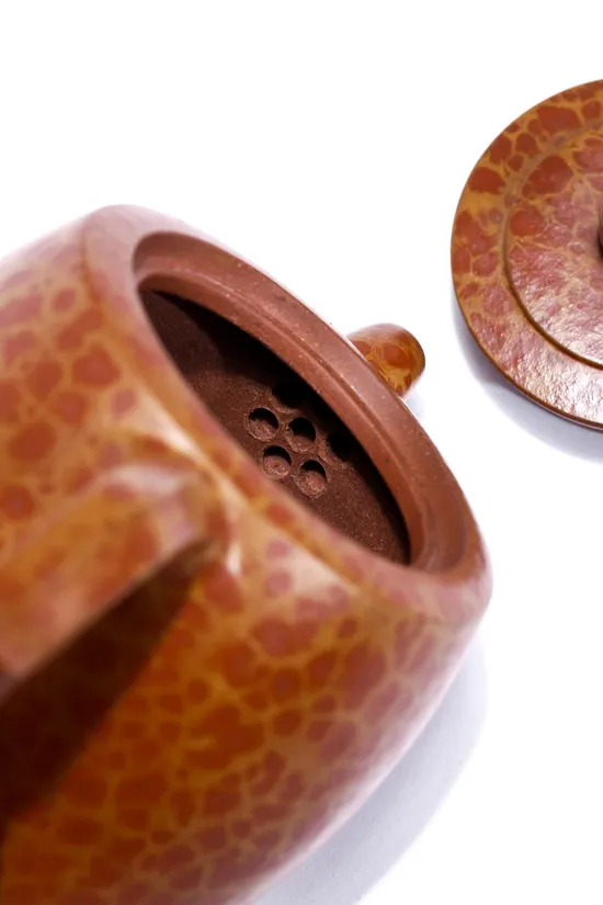 Premium Yixing Purple Clay Teapot | Handcrafted by Zhang Juan | 220cc 1