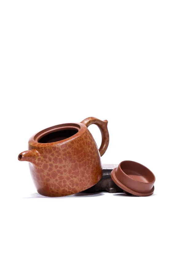 Premium Yixing Purple Clay Teapot | Handcrafted by Zhang Juan | 220cc 3