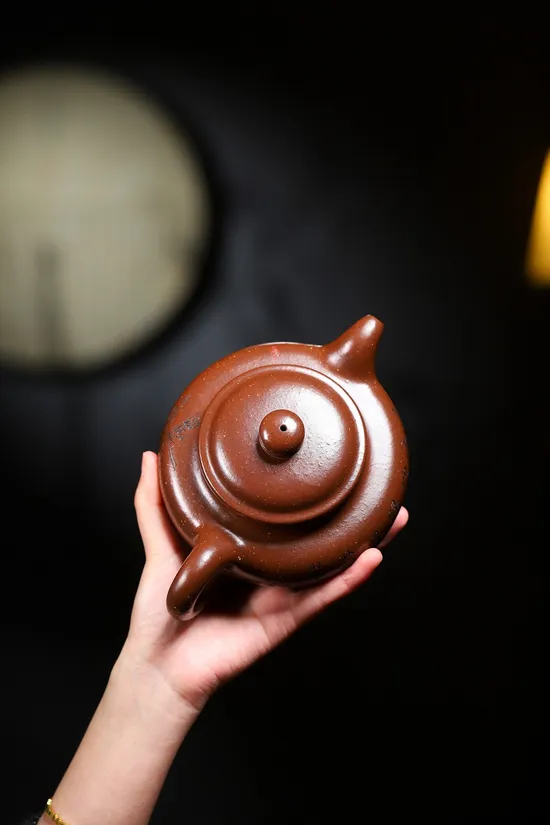 Zisha Teapots: original old purple clay | intricate engravings 5