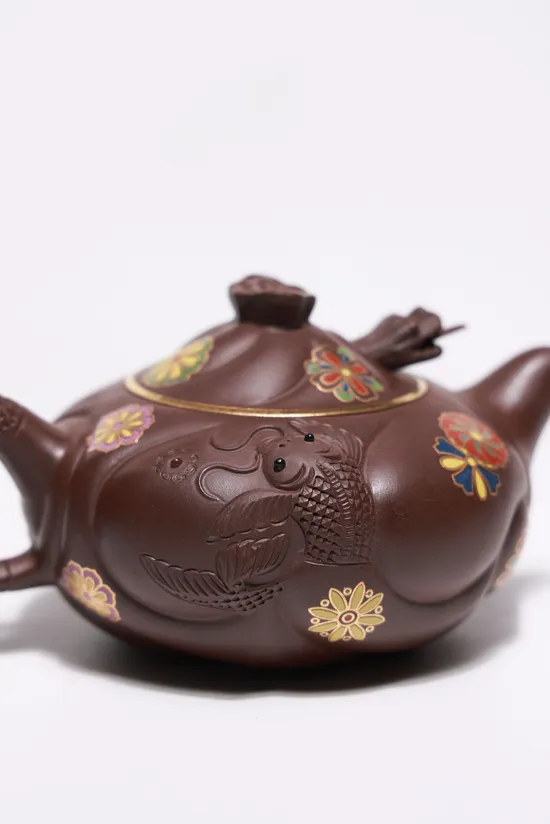 Premium Yixing Zisha Teapot - Artisan Crafted Clay Teapot 1