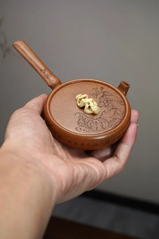 Yixing Zisha Teapot – Handcrafted Taihu Stone Design & Premium Clay 7