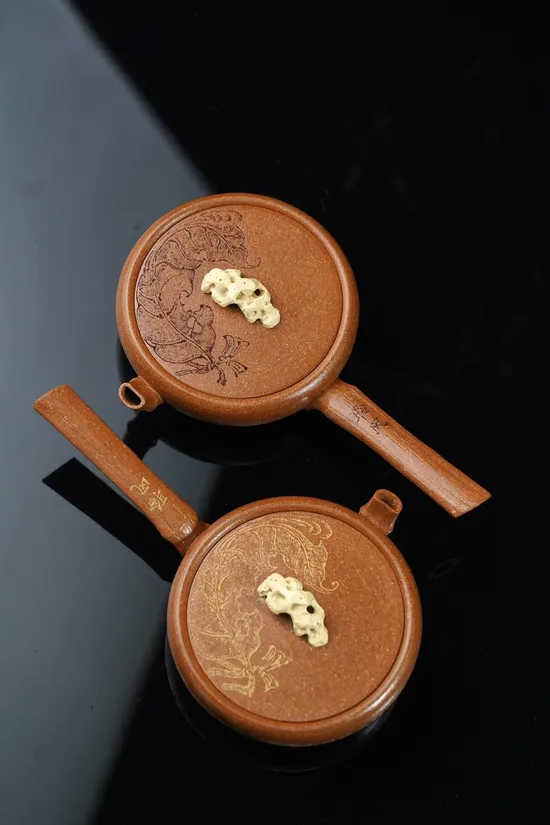 Yixing Zisha Teapot – Handcrafted Taihu Stone Design & Premium Clay 8