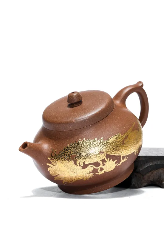 Zisha Teapots: original old duan clay | nine-hole spout 3