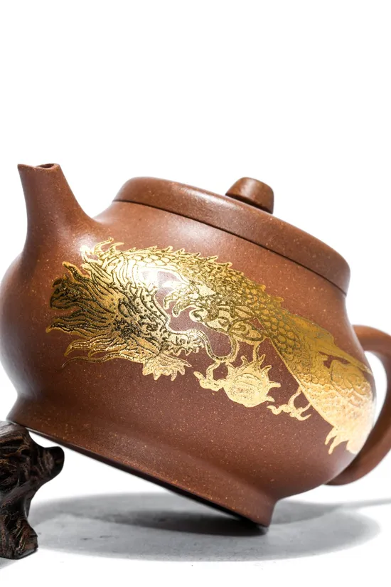 Zisha Teapots: original old duan clay | nine-hole spout 5