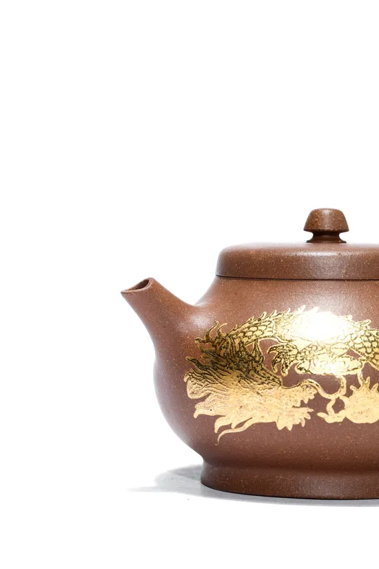Zisha Teapots: original old duan clay | nine-hole spout 8