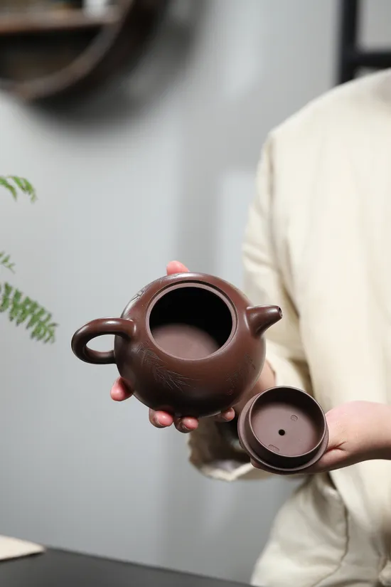 Zisha Teapots: Cultural Revolution purple clay | Yin Tingdi 5