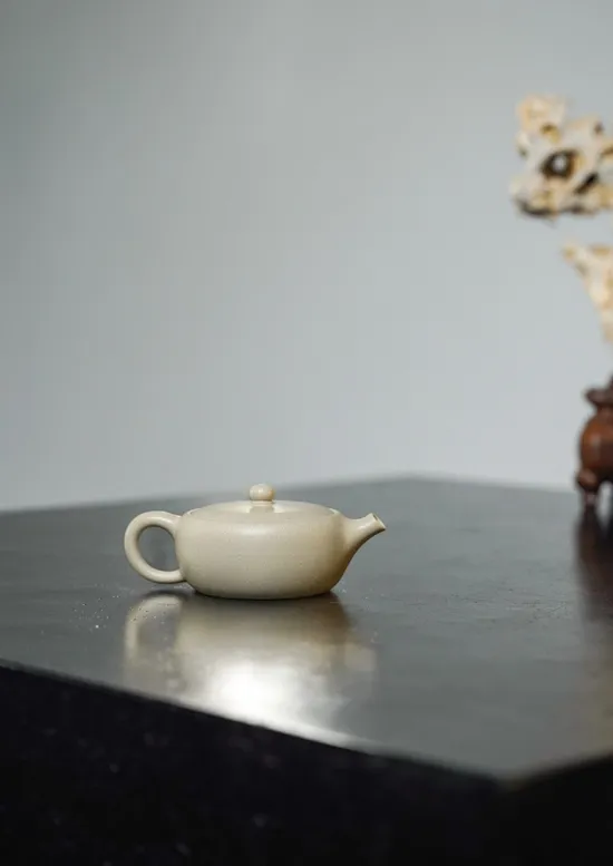 Yixing Zisha Teapot 130cc, Handmade Clay Pot with 9-Hole Filter 6