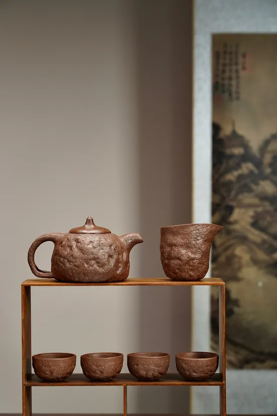 Authentic Yixing Zisha Teapot Set - Gongchun Classic 400cc Design 5