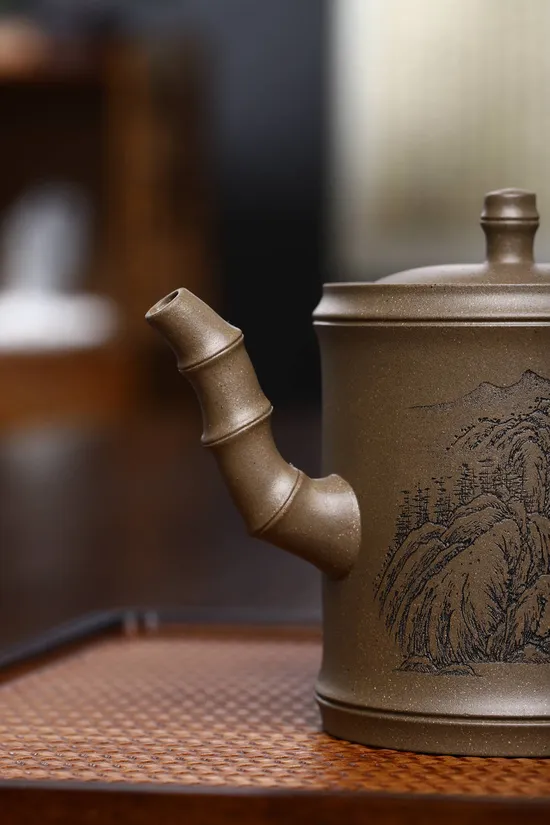 Premium Yixing Zisha Teapot – Handcrafted Artistic Clay Pot, Collectible 5