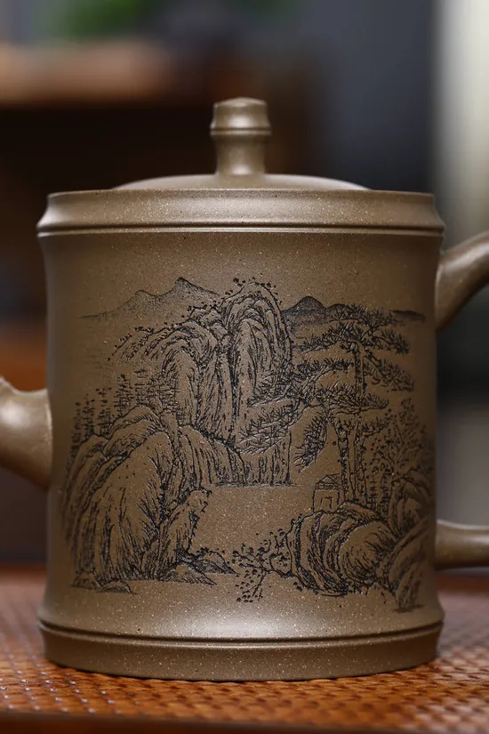 Premium Yixing Zisha Teapot – Handcrafted Artistic Clay Pot, Collectible 9