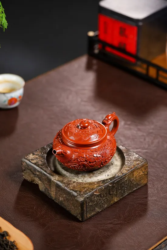 Premium Yixing Zisha Teapot Handcrafted Artisan – 210cc 2