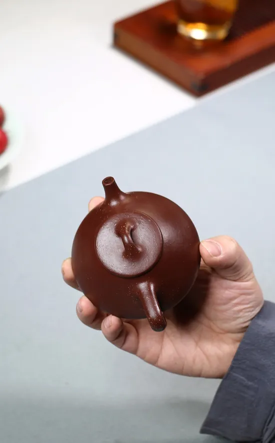 Yixing Zisha Teapot | Handcrafted Purple Clay Teapot - Premium Quality 4