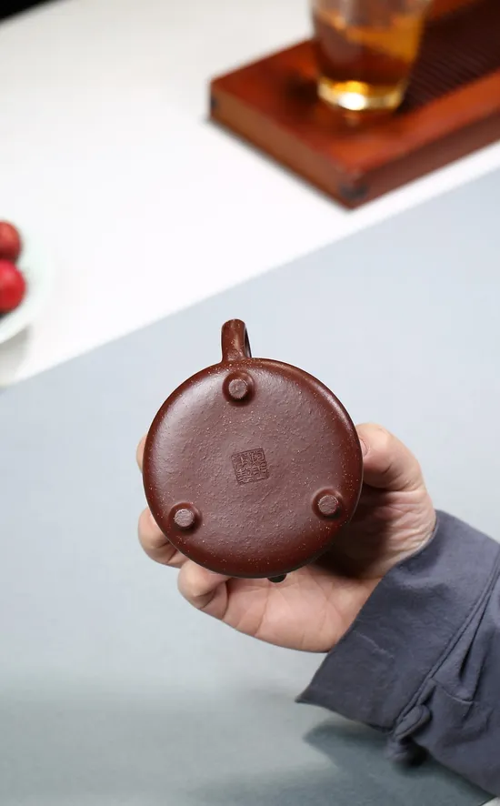 Yixing Zisha Teapot | Handcrafted Purple Clay Teapot - Premium Quality 6
