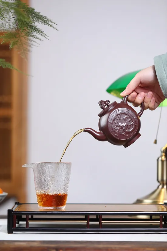 Zisha Teapots: original old purple clay | Wang Qiming 6