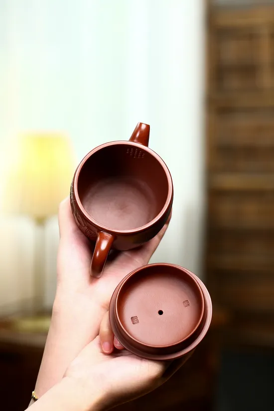 Yixing Zisha Teapot | Handcrafted Cultural Revolution Purple Clay 5