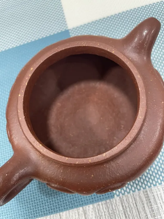 Yixing Clay Teapot, Handcrafted Old Zhu Clay, Antique Design 3
