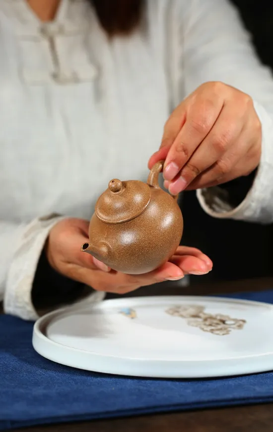 Premium Yixing Zisha Teapot – Handcrafted Clay Artisan Pottery 2