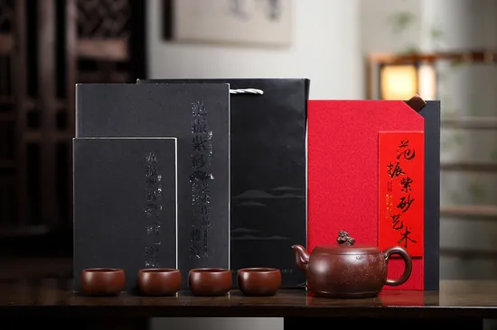 Premium Yixing Zisha Clay Teapot Set - Authentic Handcrafted Artistry 1