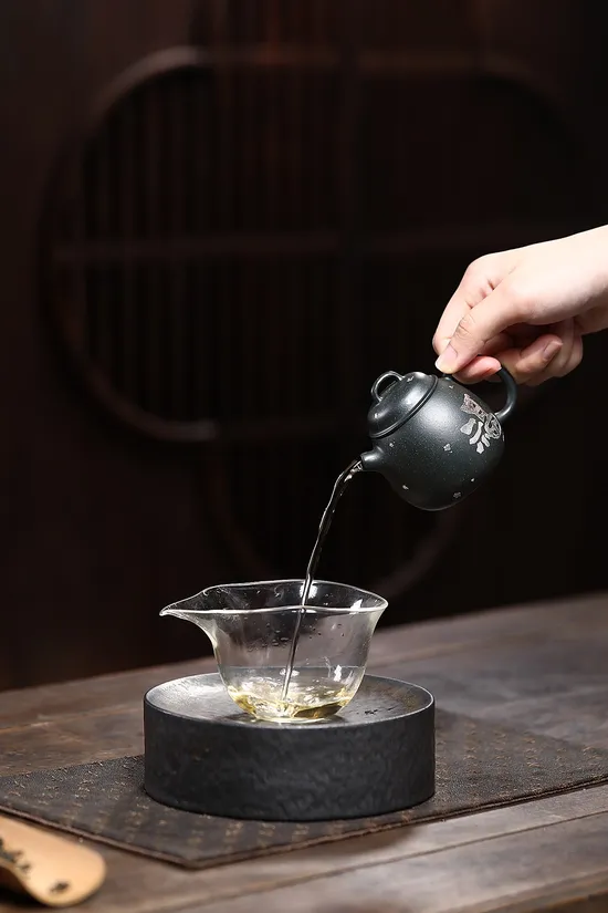 Zisha Teapots: Childlike Fun Green Clay | 100cc capacity 2