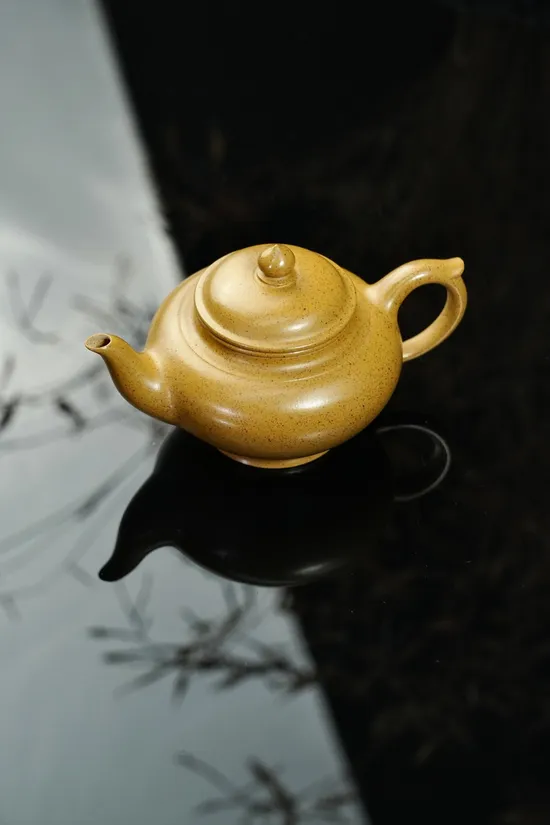 Authentic Yixing Zisha Teapot | Golden Duan Kiln Clay | Handcrafted 2
