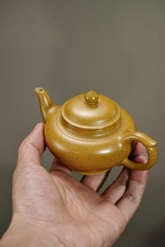 Authentic Yixing Zisha Teapot | Golden Duan Kiln Clay | Handcrafted 5