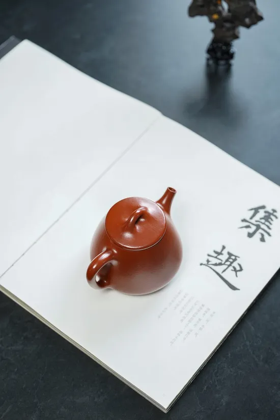 Premium Yixing Zisha Teapot: Handcrafted Clay, Classic Design | 240cc 3